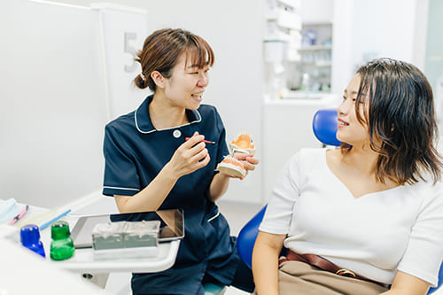 予防歯科は患者さんの理解とモチベーションが大切です